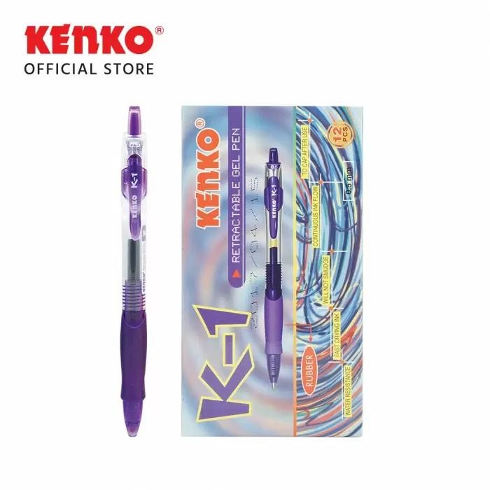 

Pulpen / Pen Ungu Kenko K1 (1 Lsn / 12 Pcs)