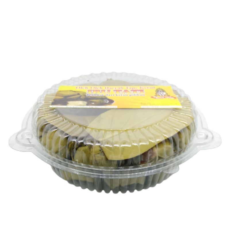 

Tape Ketan Khas Cirebon/Kuningan Ibu Hj.Tati Kemasan Mika Bulat Isi 35 Pcs