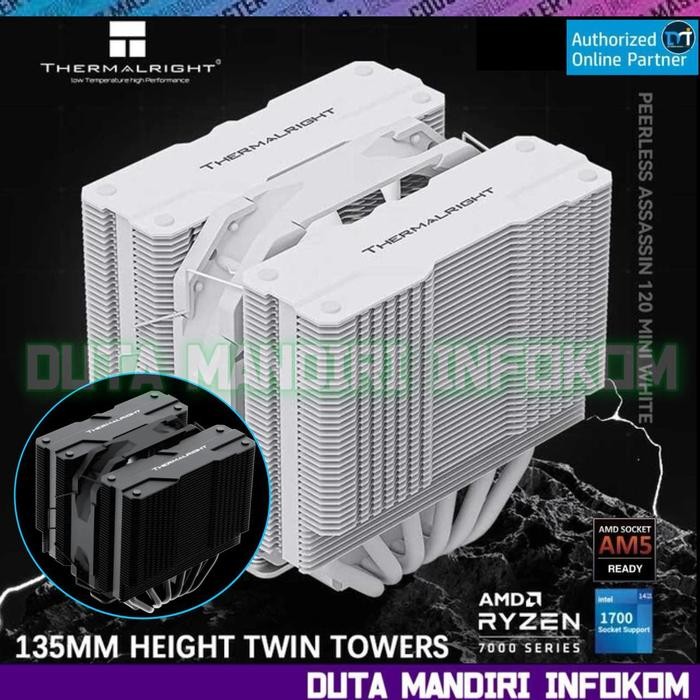 TERLARIS ThermalRight Peerless Assassin 120 MINI - Dual Tower Air CPU Cooler SALE