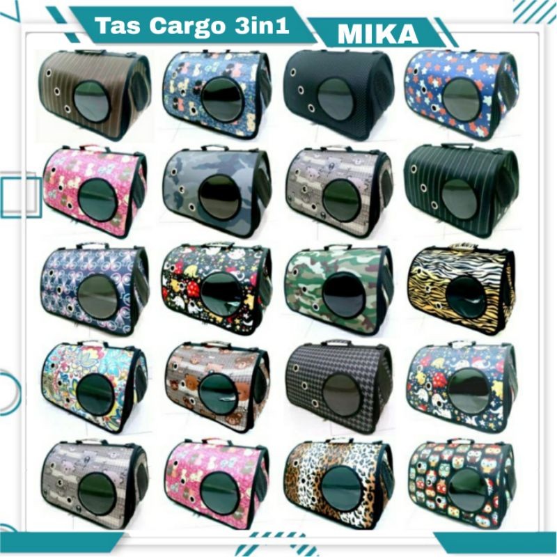 RB22 PET CARGO 3 IN 1 MIKA / Tas Kargo Astronot Mika