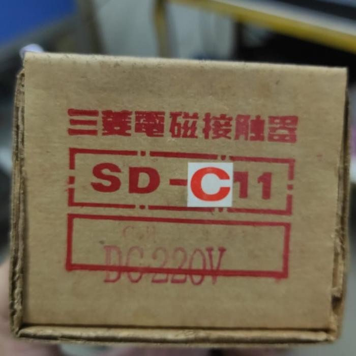 CONTACTOR KONTAKTOR DC MITSUBISHI SD-C11 220V 110V 24V BERKUALITAS