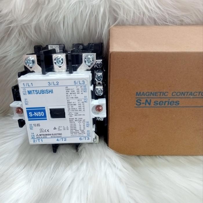 MAGNETIC CONTACTOR MITSUBISHI SN80(150A)220V/KONTAKTOR MITSUBISHI SN-80(15A)