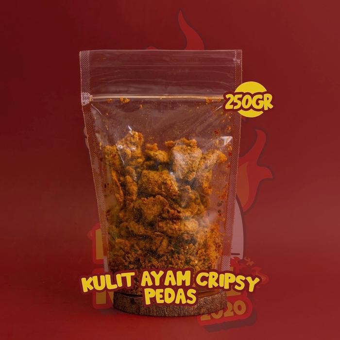 

Kulit ayam crispy 250gram Snack New