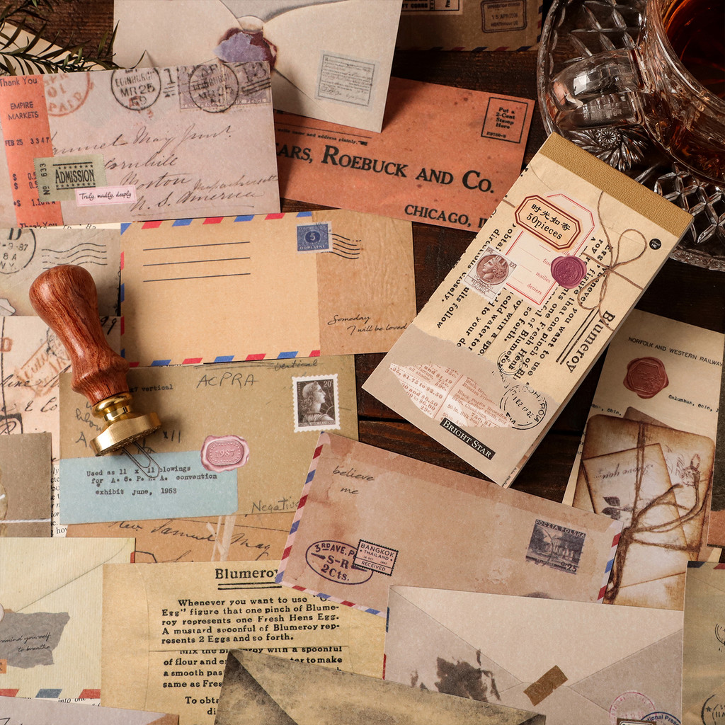 4packs/LOT Record Yesterday's Book series fresh creative decoration DIY paper masking washi stickers