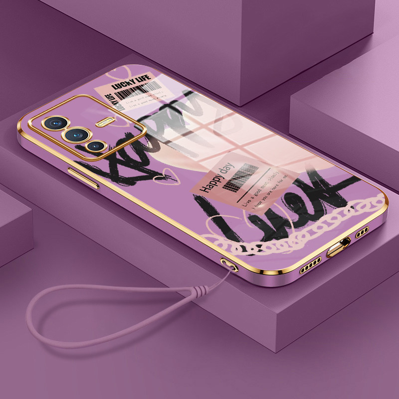 Casing Hp Untuk VIVO V23 5G V23i 5G V23E 5G V23E 4G Case terbaru Kasing Softcase mata Kesing baru lu