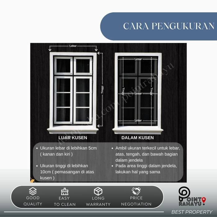 [Sharp Point] KREY/TIRAI JENDELA GULUNG VENETIAN BLIND MOTIF KAYU