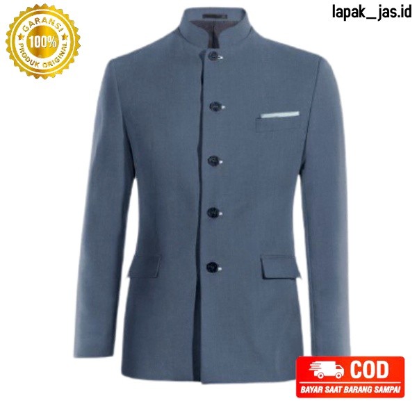 Vall JASKO ABU JAS ABU JAS MANDARIN JAS BLAZER PRIA JAS PRIA DEWASA JAS MANDARIN MURAH JAS KOKO