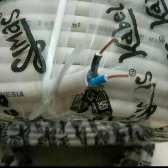 Kabel Listrik Kawat Nym 2X1,5Mm Tembaga Murni