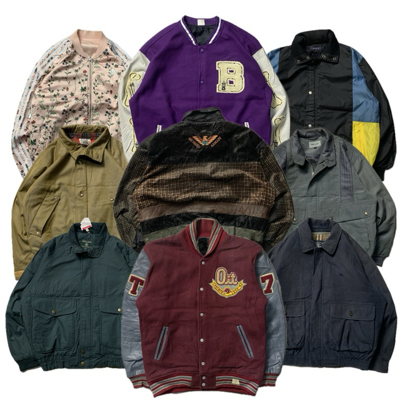 Vall JAKET VINTAGE / JAKET CASUAL / JAKET BOMBER / FLIGHT JAKET / JAKET VARSITY / JAKET SECOND