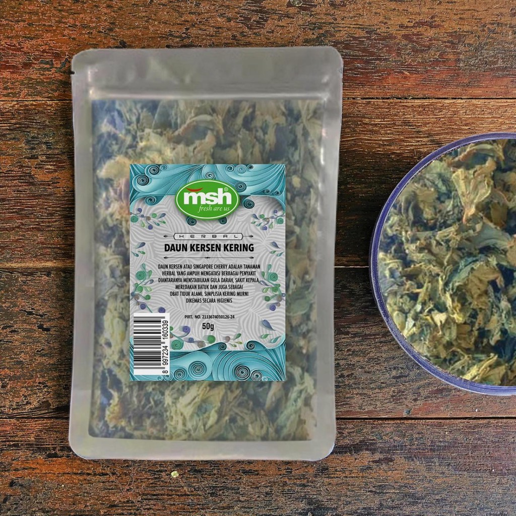 

MSH Daun Kersen Kering 50 g