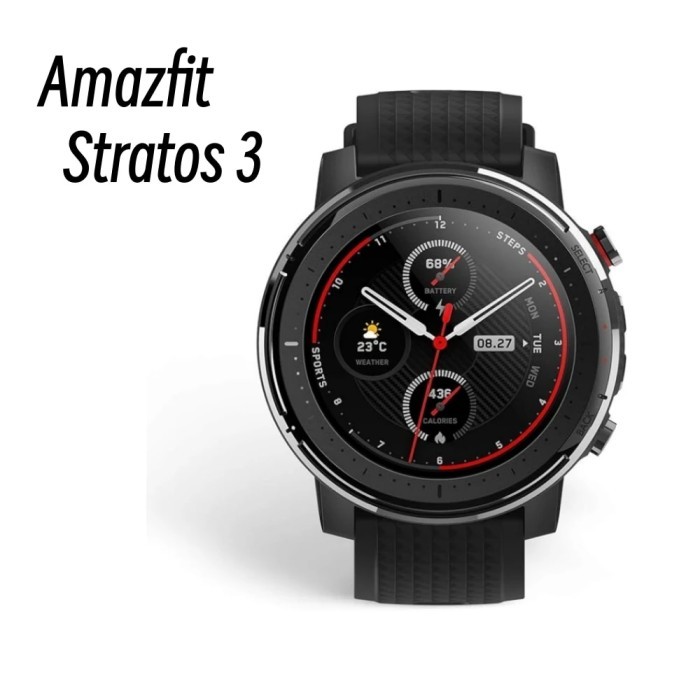 Amazfit Smart Watch Stratos 3 For Men Smartwatch with GPS Bluetooth