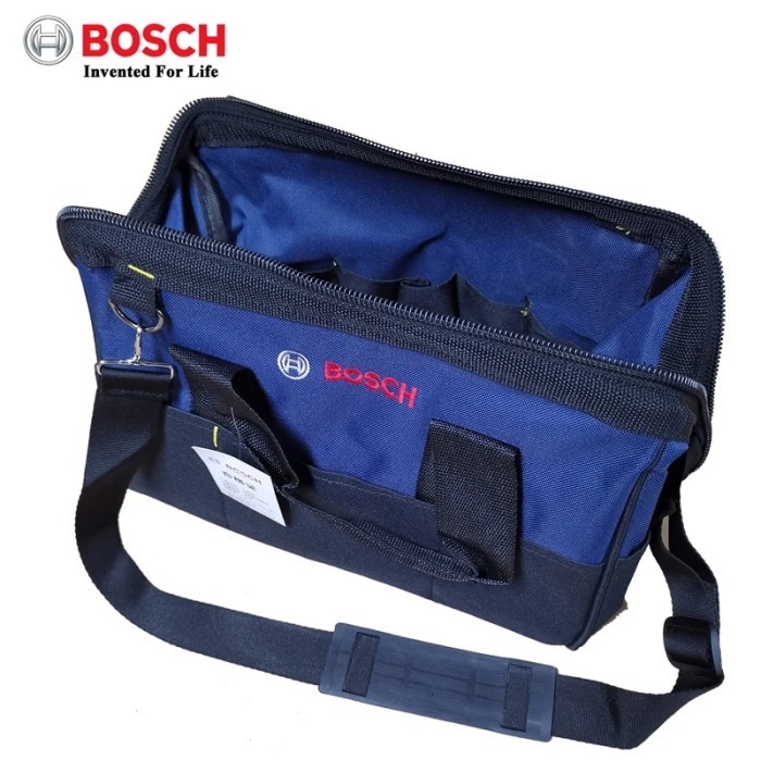 Bosch Tool Bag Black Portable Shoulder Bag Premium Canvas Storage bag