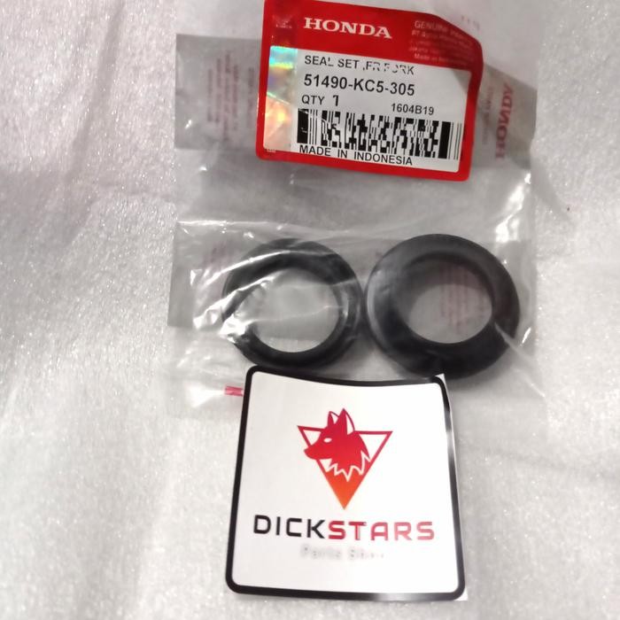 ORIGINAL.. SEAL SHOCK DEPAN SEAL SET FR FORK PCX 150/160 ADV 150 VERZA