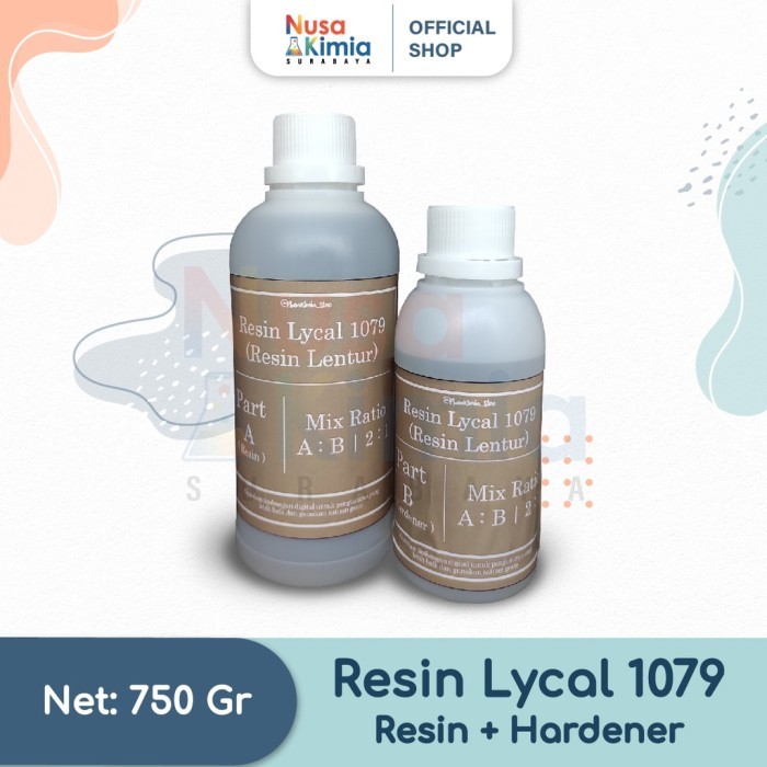 Resin Lycal Lentur 1079 750 Gram