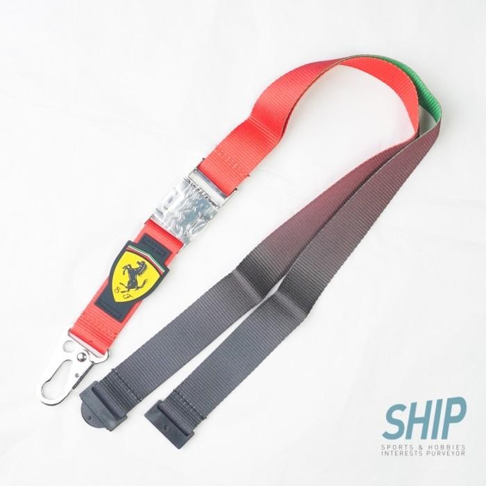 

Official Ferrari lanyard merah gantungan kunci original new 2023 formula 1 f1