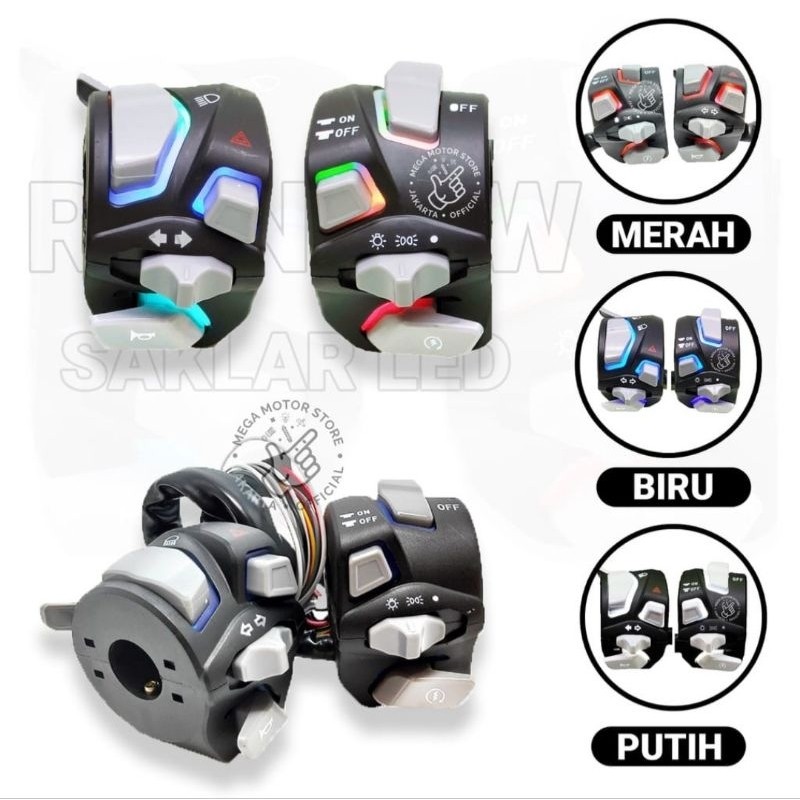 Saklar Set Vietnam Plus Lampu PNP Nmax Old Saklar Vietnam Nmax Old