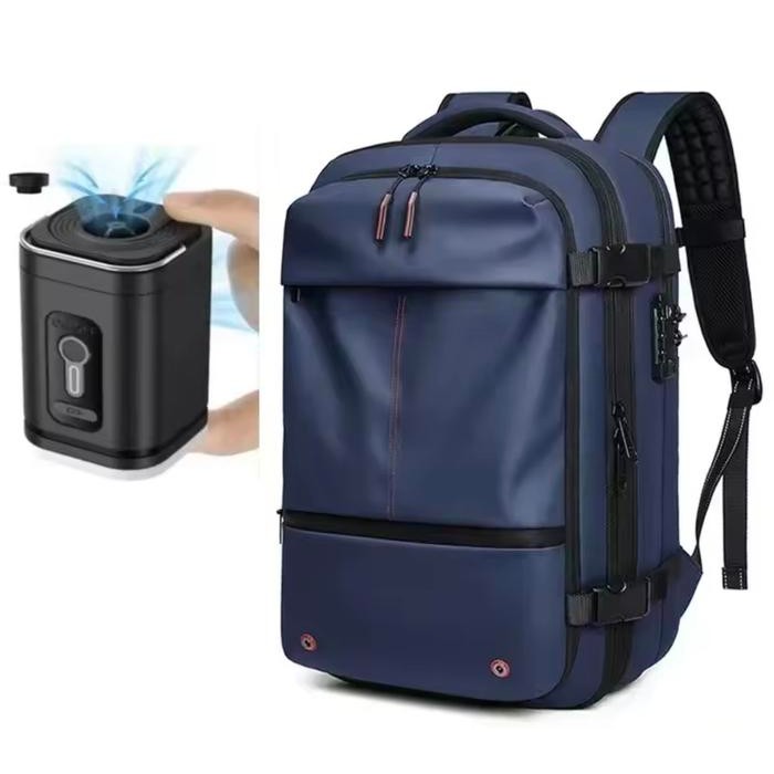 SIAPKIRIM tas vacuum back backpack vacuum laptop traveling bag s1 READY STOCK