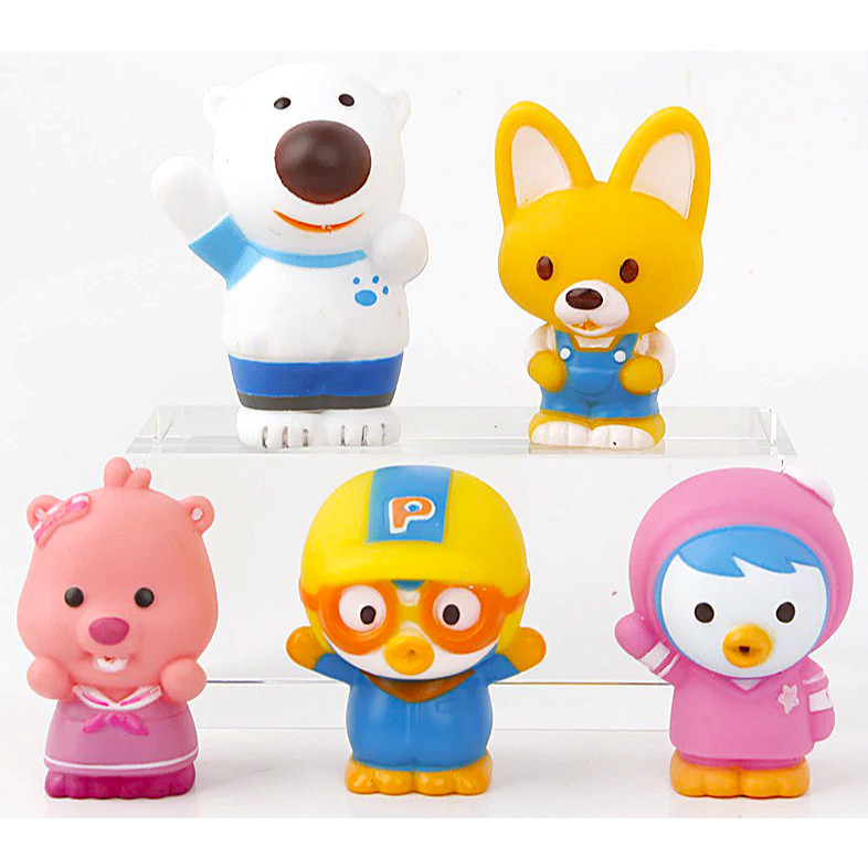 Figure Set Miniatur Mainan Topper Cake Karakter Pororo