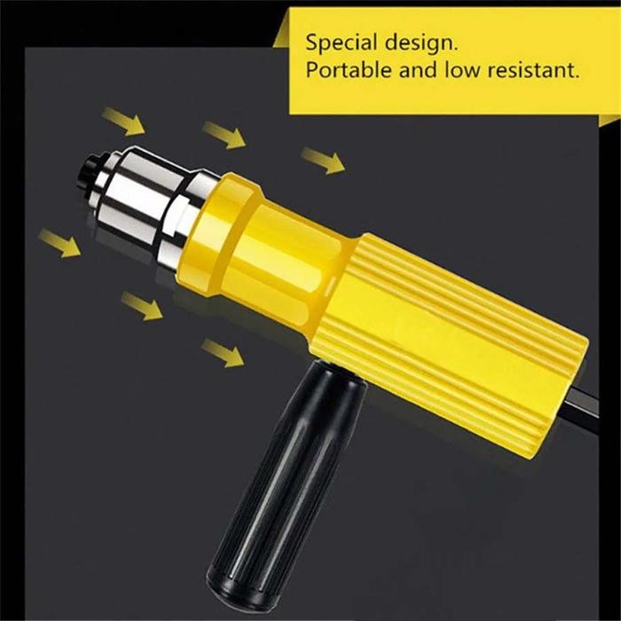 ADAPTER TANG RIVET AH30 / RIVET GUN RIPET ADAPTOR MESIN BOR / ALAT KUALITAS TERBAIK