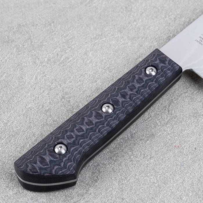 Pisau Jepang TOJIRO GAI VG10 37 Layers Damascus Santoku 170mm