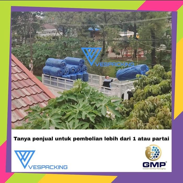 

Aman - Bubble Wrap Hitam Roll 1,25 M (Lebar) X 50 M (Panjang)