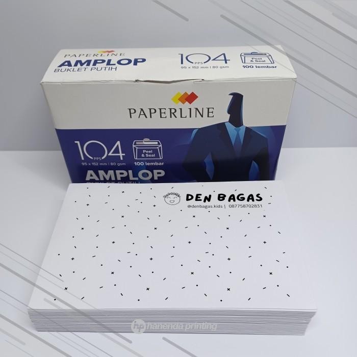 

Aman - 1 Box Print Cetak Amplop Dl 104 9.5 X 15.2 Cm