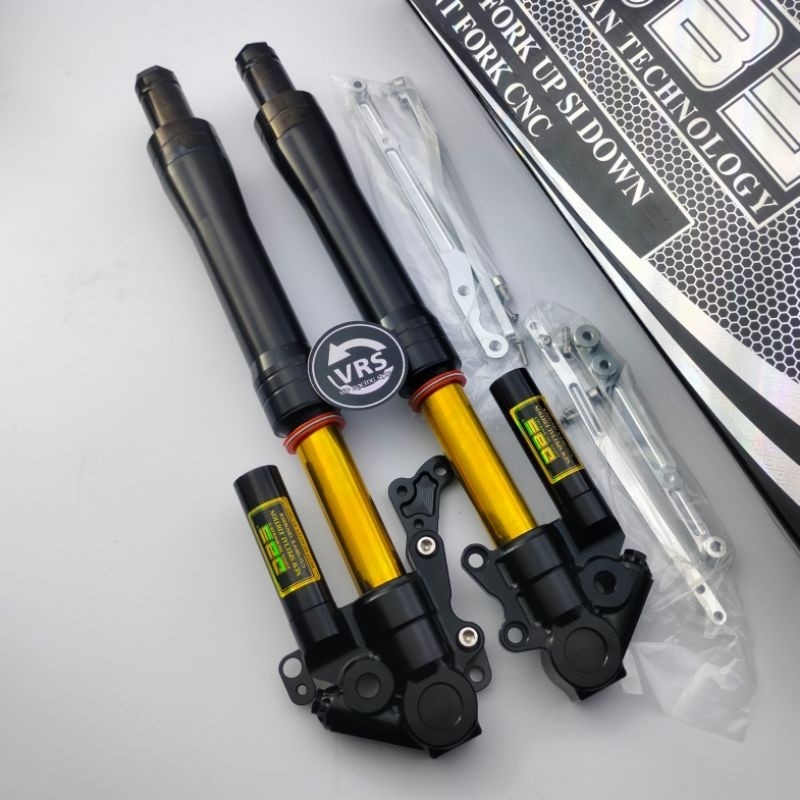 shock depan PCX 160 dan VARIO 160 upside-down DBS 708 new edition shockbreaker depan komplit tinggal