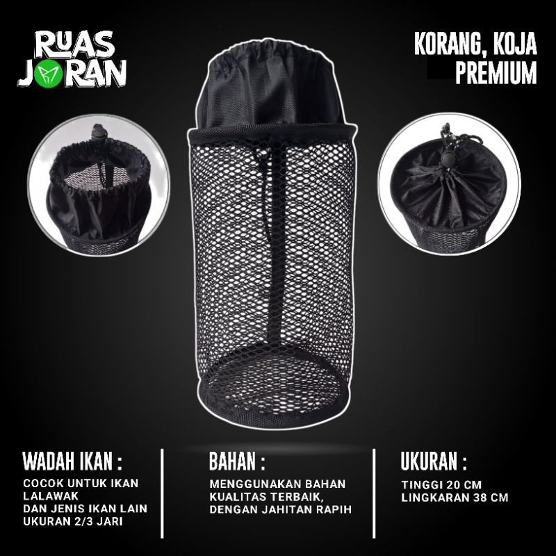 TREA KOJA KAPSUL PREMIUM - KORANG WADER - KOJA IKAN KECIL - KEMPIS WADER - KEMPIS UCENG - KORANG