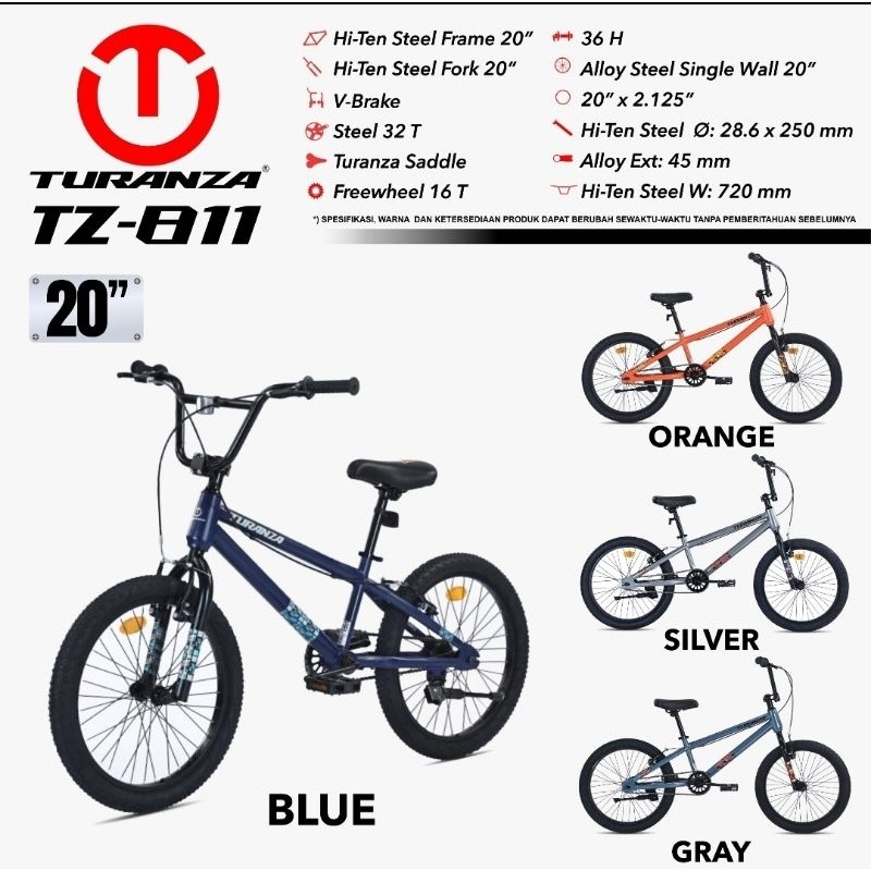 TREA Sepeda BMX 20 Turanza TZ 811 812