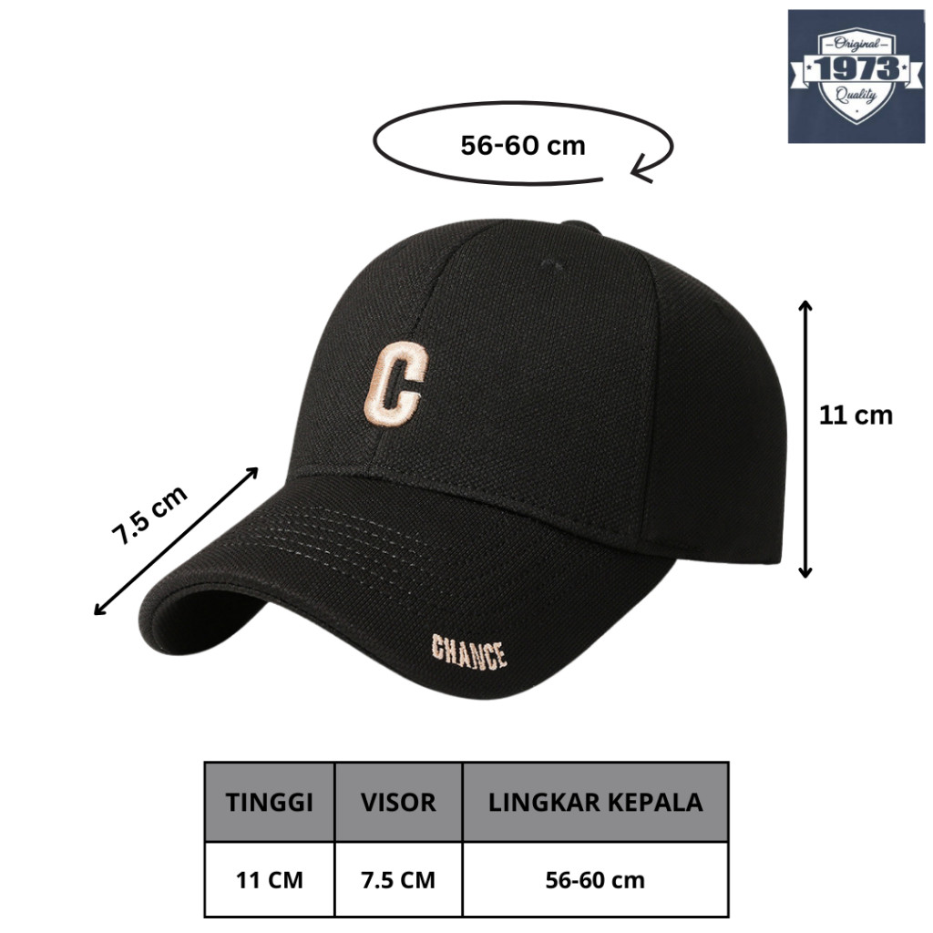 Topi Baseballpremium Nyaman Base Ball Cap Import Terbaru Ropi Laki Laki Cowok Promo Olahraga Basebal
