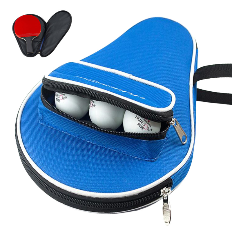 Professional Table Tennis Rackets Bags Oxford Cloth Ping Pong Case Storage Bag Ping Pong Racket