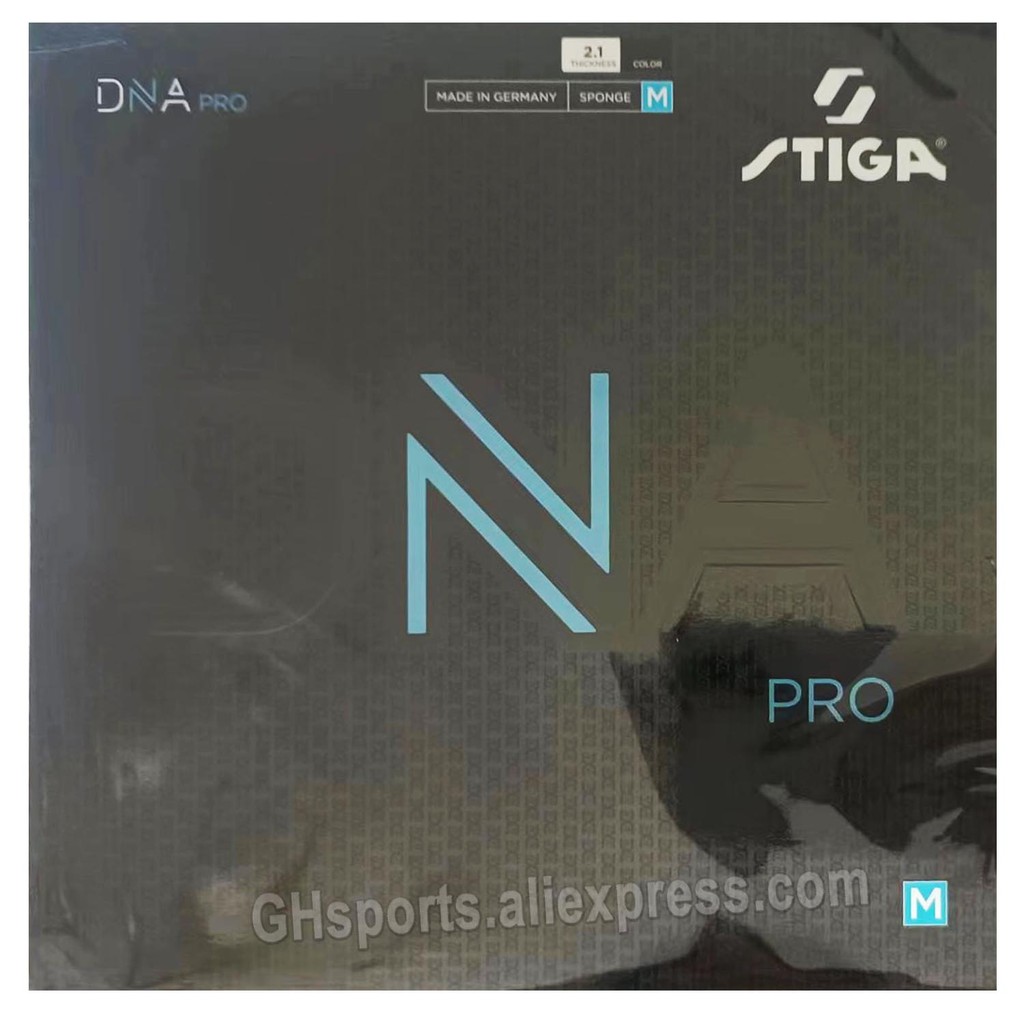 Stiga Dna Pro M / H / S Table Tennis Rubber (Made In Germany) Pips-In Original Stiga Dna Ping Pong