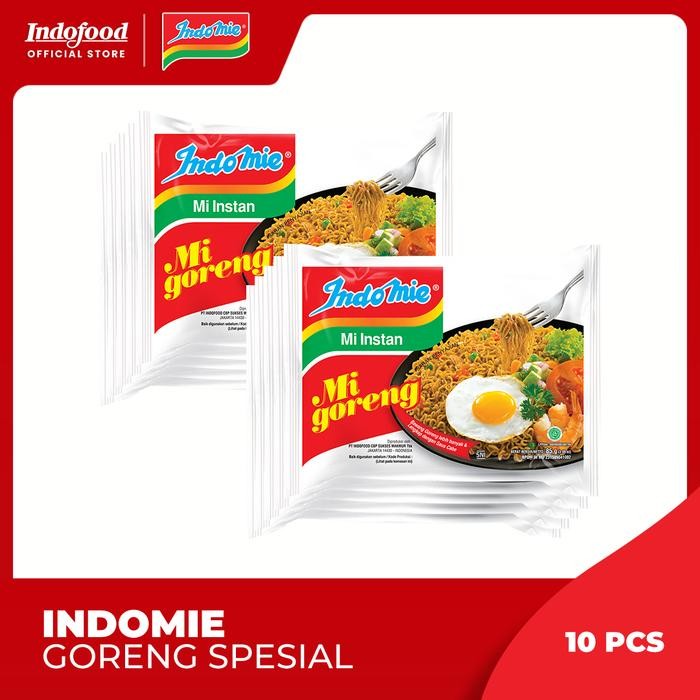 

Ready JT 10 PCS - Indomie Goreng Spesial 85 Gr