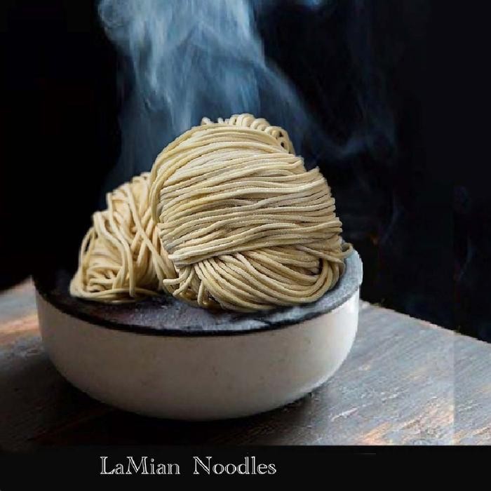 

Ready JT LAMIAN NOODLE MENTAH PRODUCTION TANPA AIR ABU 1KG SUPPLIER MIE FROZEN