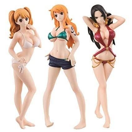 Future Toys - Action Figure Gasha Portraits Onepiece Sexy Girl Boa Hancock Charlotte