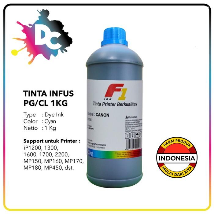 

TINTA F1 INFUS REFILL / ISI ULANG CANON 1KG