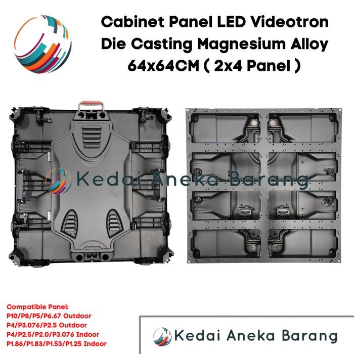 Cabinet Kabinet LED Videotron Die Casting Magnesium 64x64 640x640 64