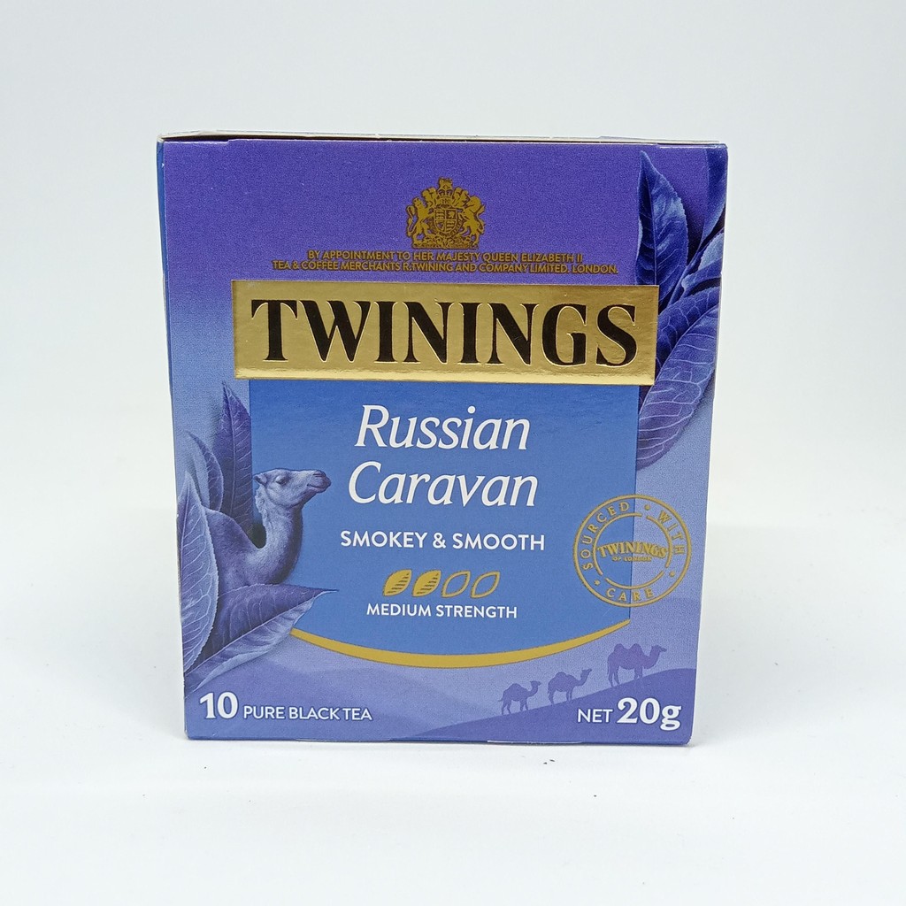 

Teh Twinings Russian Caravan Smokey & Smooth 10 Bags 20 gr