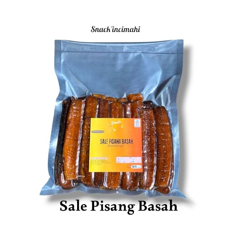 

waw Sale Pisang basah SIMADUPisang Ambon (500gr)Kemasan Vacum Oleh-oleh Sehat Alami