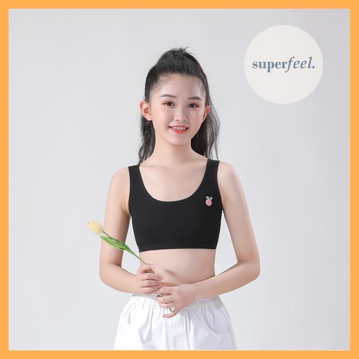 Sfl Mini Set Anak Perempuan Wanita Miniset Katun Puber Bra Bh Step 834