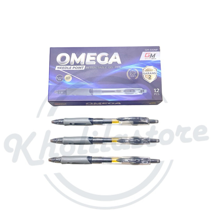 

Terbaru Pulpen Gel Cetek Gm Omega Isi 12 Pcs Original