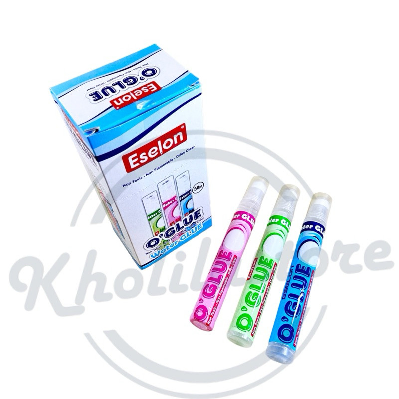 

Ready (12 Pcs) Lem O Glue Eselon / Lem Kertas / Lem Cair Panjang Best Seller