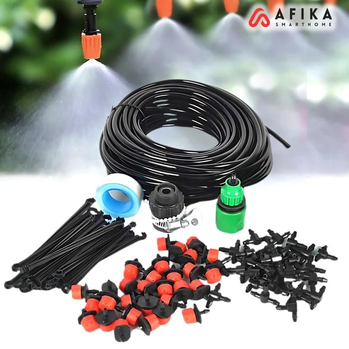 Peralatan Set Selang Irigasi Penyiram Tanaman Otomatis Kebun dan Taman