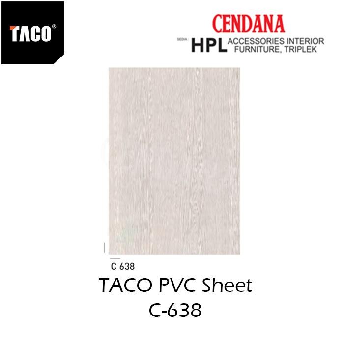 TACO PVC Sheet Urat Kayu C-638
