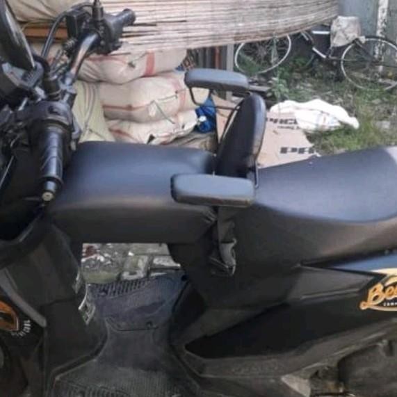 jok boncengan+SANDARAN anak motor beat street
