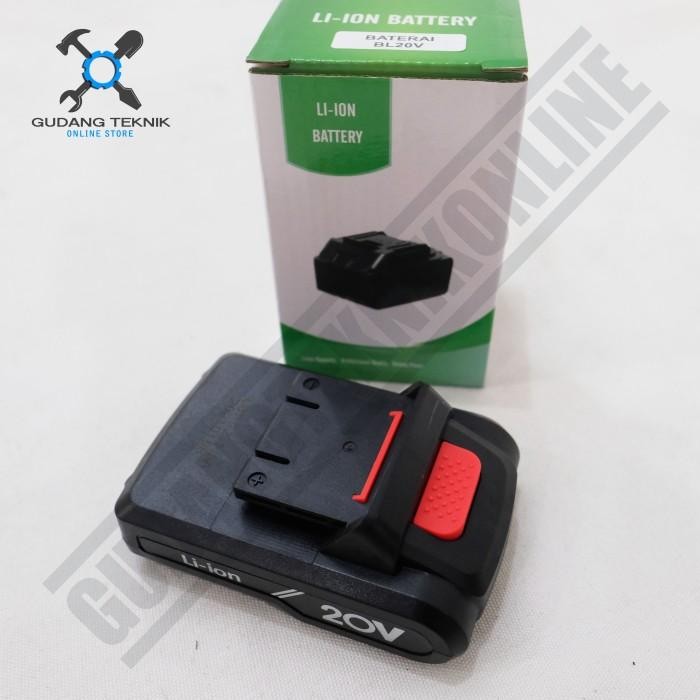 BATERAI 20V 21V Mesin Bor Tangan Cordless 20V CL012 21V CL039 BULL