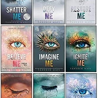 Shatter Me Series Collection 9 Books Set By Tahereh Mafi- (Indonesia/English)-Athena