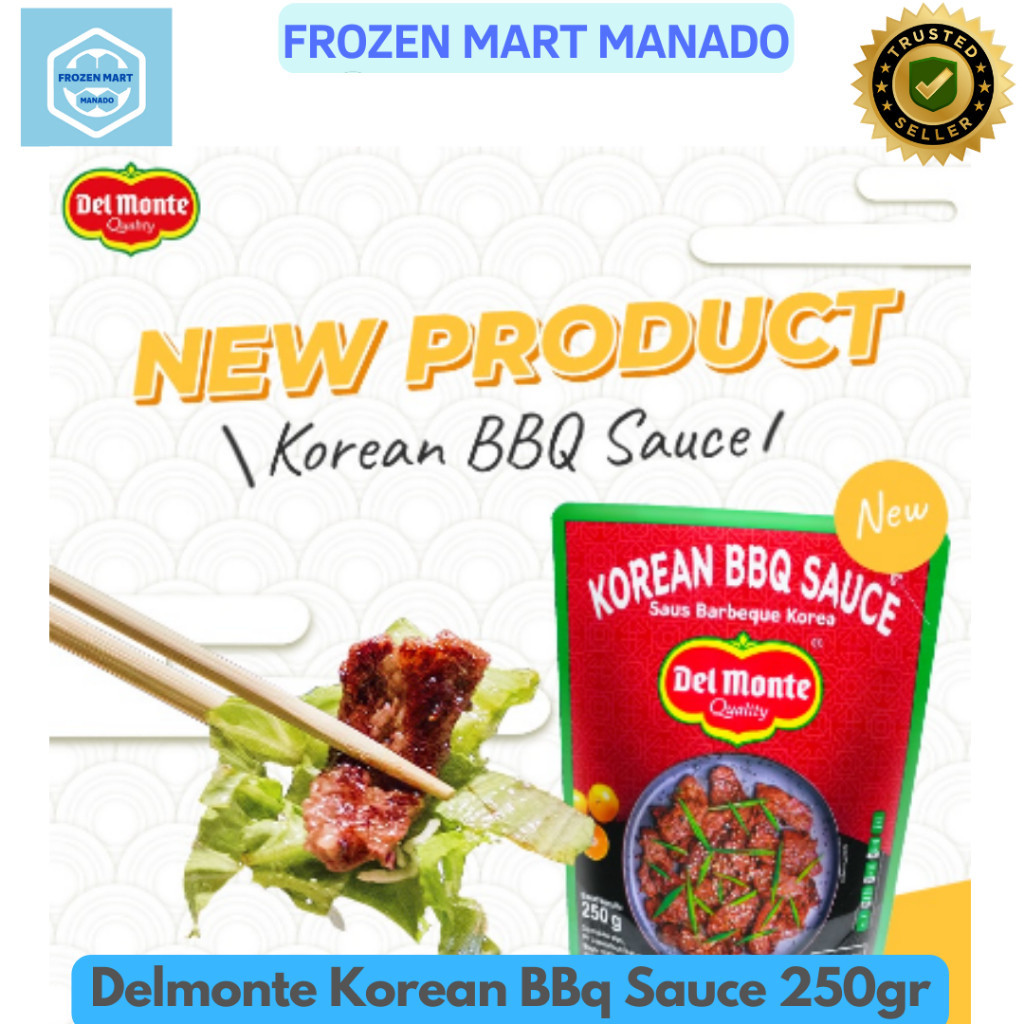 

Delmonte Korean BBq Sauce 250gr - Frozen Food Tomohon