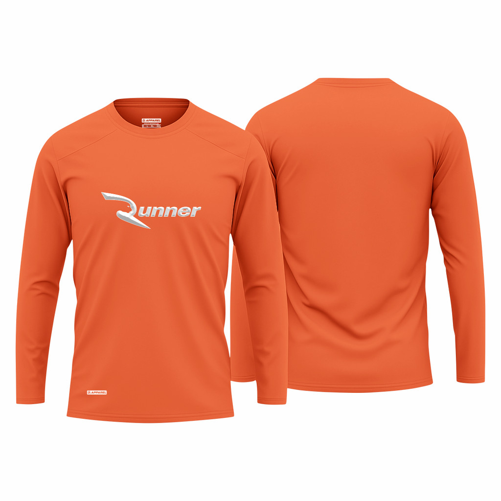 Baju Sport Lengan Panjang Pria – Kaos Fitness Outdoor Indoor