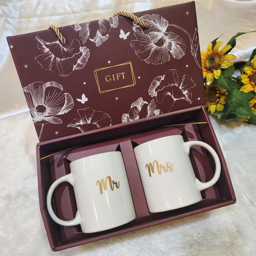 mug couple hampers kado pernikahan